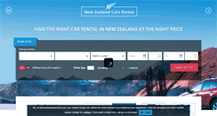 Desktop Screenshot of newzealandcarsrental.com